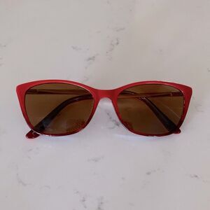 Salsa Red Cat Eye Eyeglasses